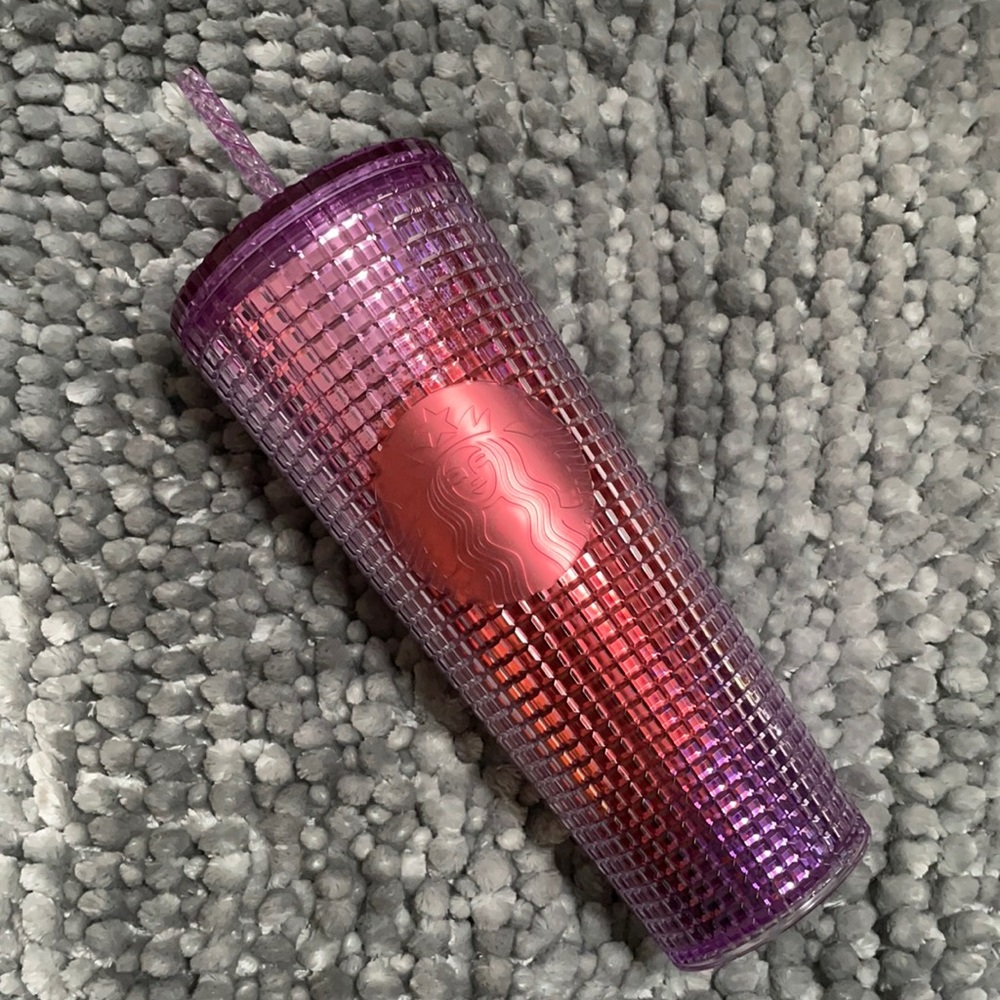 Purple Venti Studded Tumbler